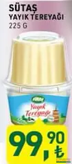 SÜTAŞ YAYIK TEREYAĞI 225 G fiyat ve kampanya bilgisi